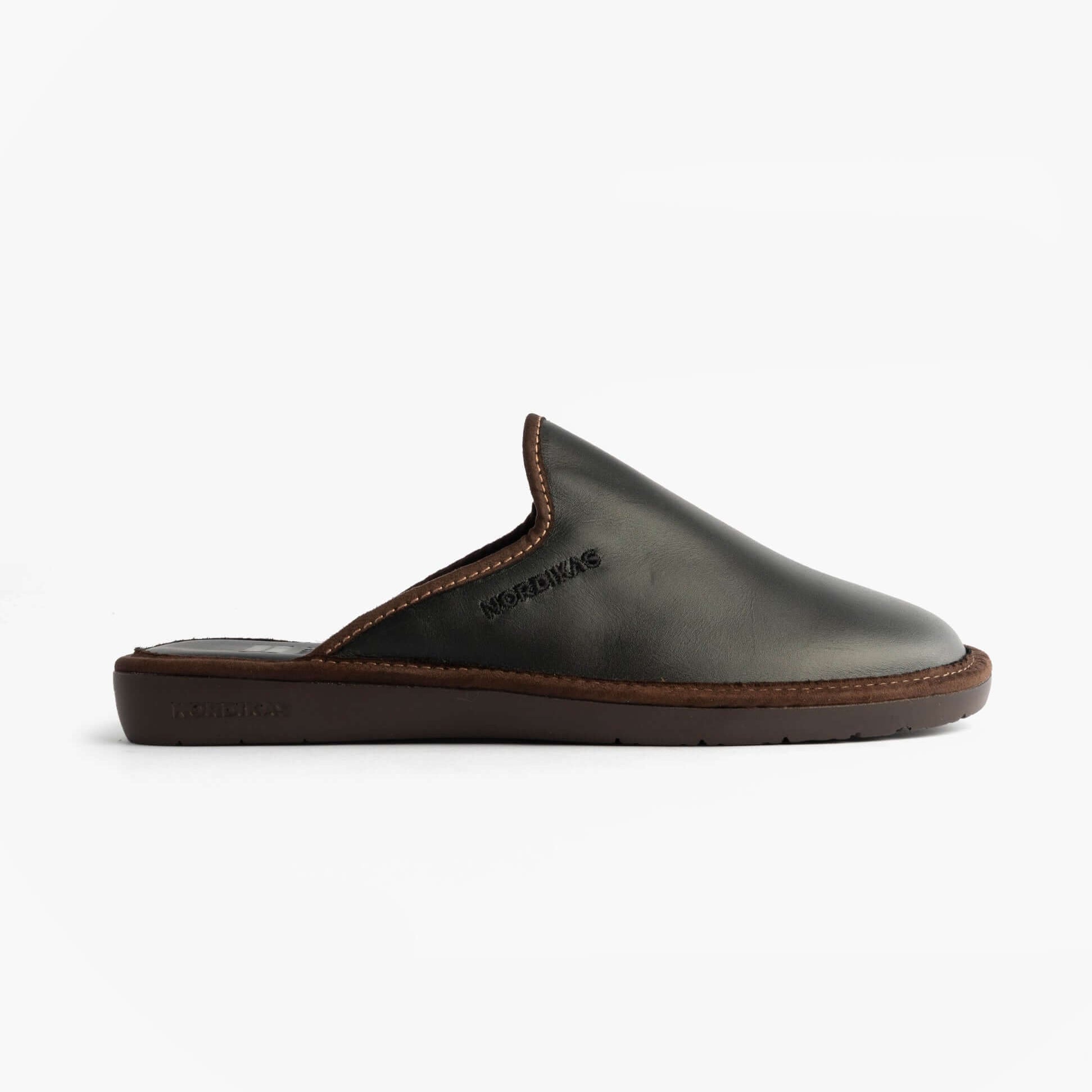 Nordikas 131 DUBLIN Mens Mule Slippers Black