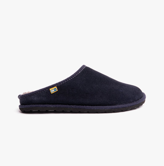 Nordikas AFELPADO MARINO Mens Mule Slippers Marine Blue