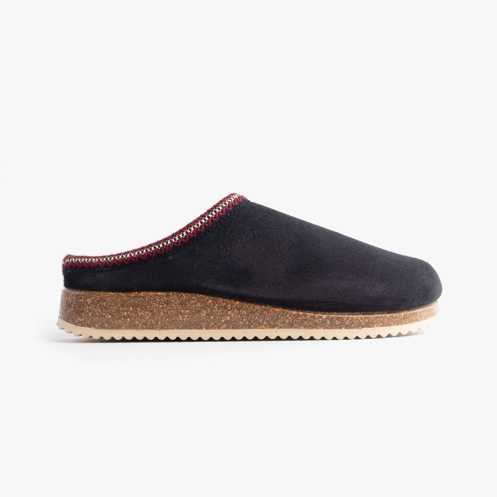 Nordikas 2258 AFELPADO Womens Mule Slippers Navy