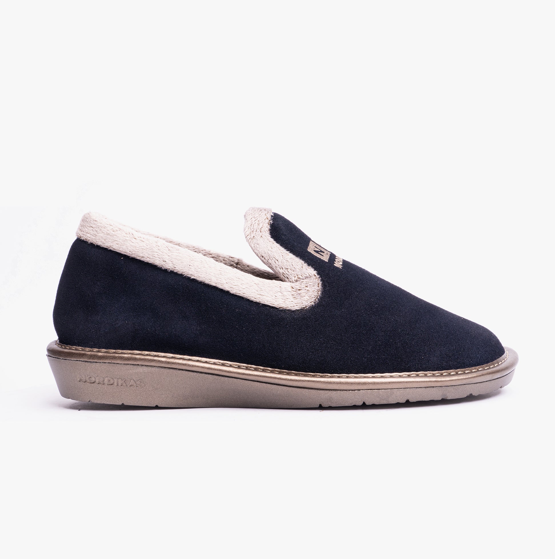 Nordikas AFELPADO MARINO Womens Full Slipper Marine Blue