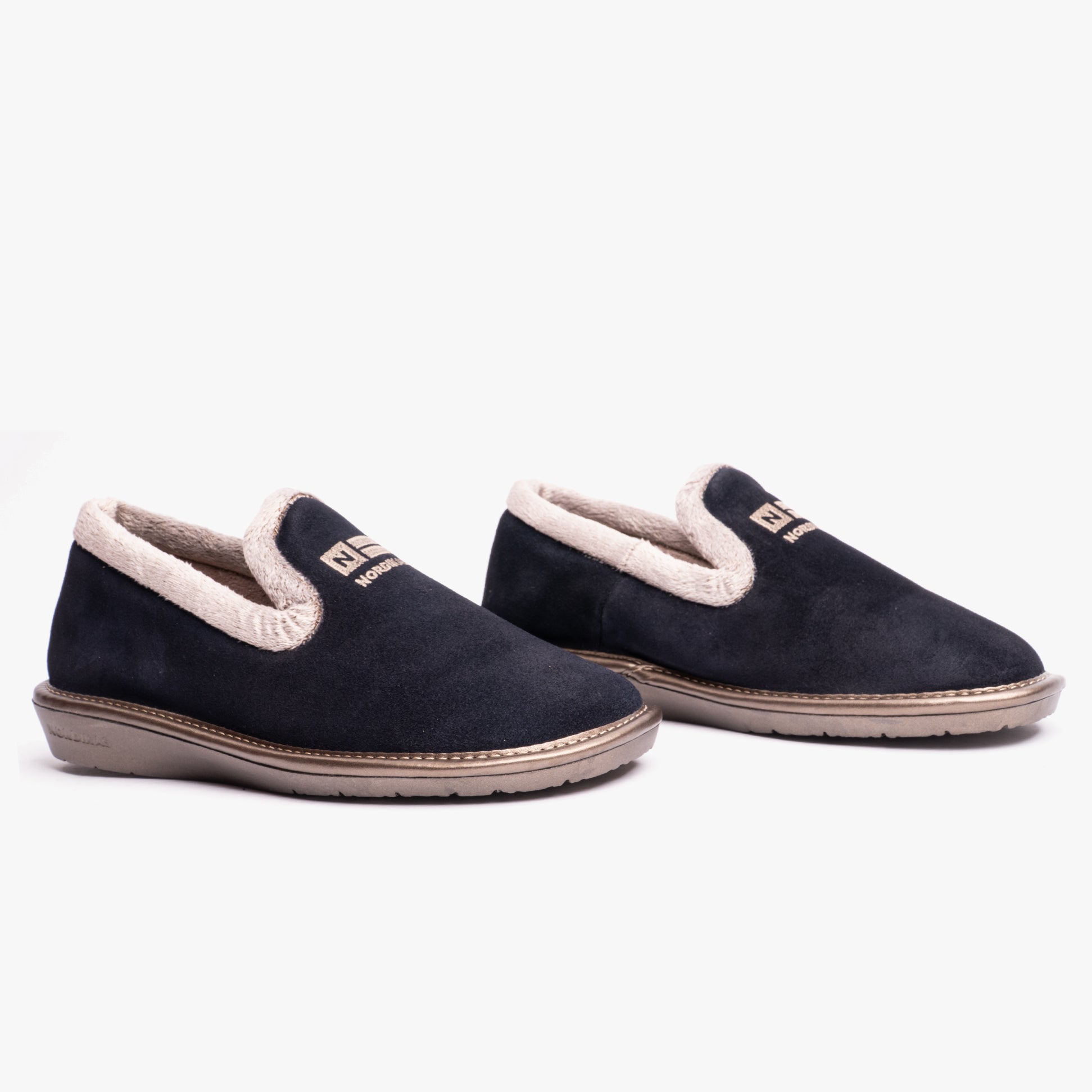 Nordikas AFELPADO MARINO Womens Full Slipper Marine Blue