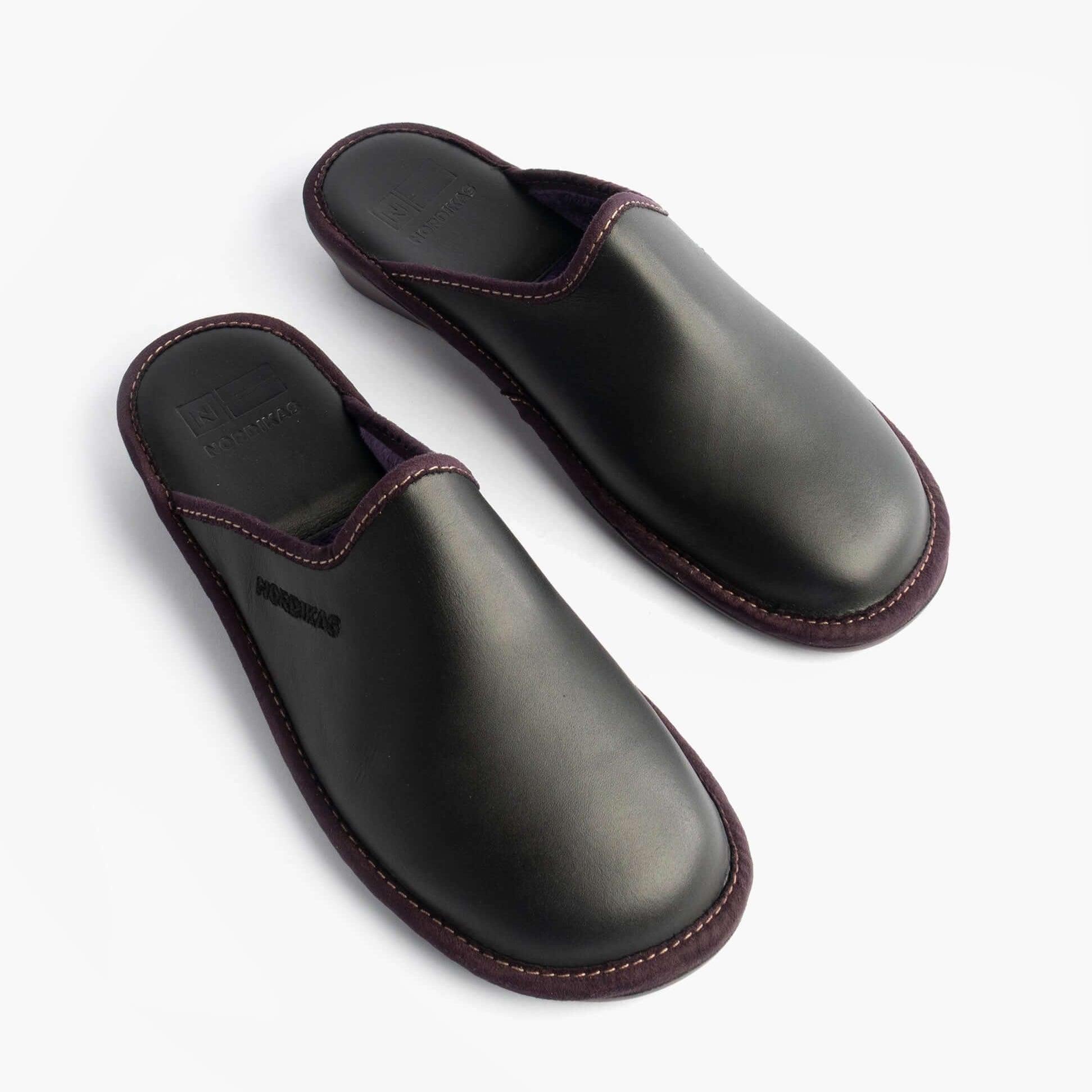 Nordikas 347 DUBLIN Womens Mule Slippers Black