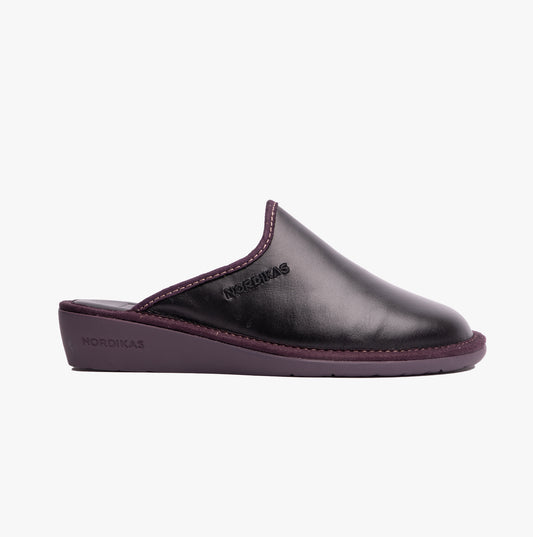 Nordikas DUBLIN NEGRO Womens Mule Slippers Black