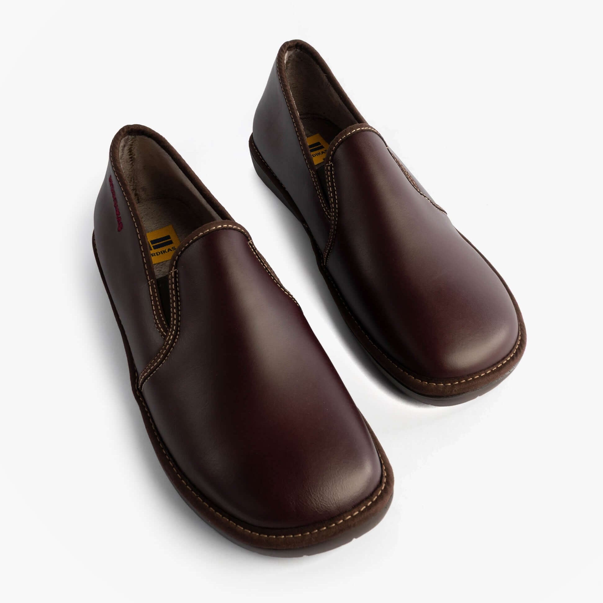 Nordikas 663 DUBLIN Mens Full Slippers Burdeos Red