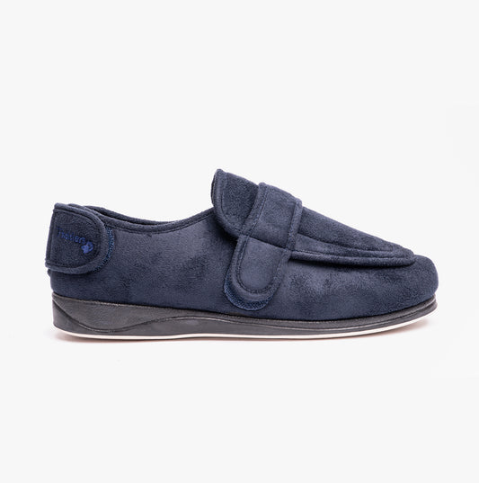 Padders WRAP Mens Slippers Navy