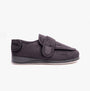 Padders WRAP Mens (G Fit) Easy Access Slippers Black