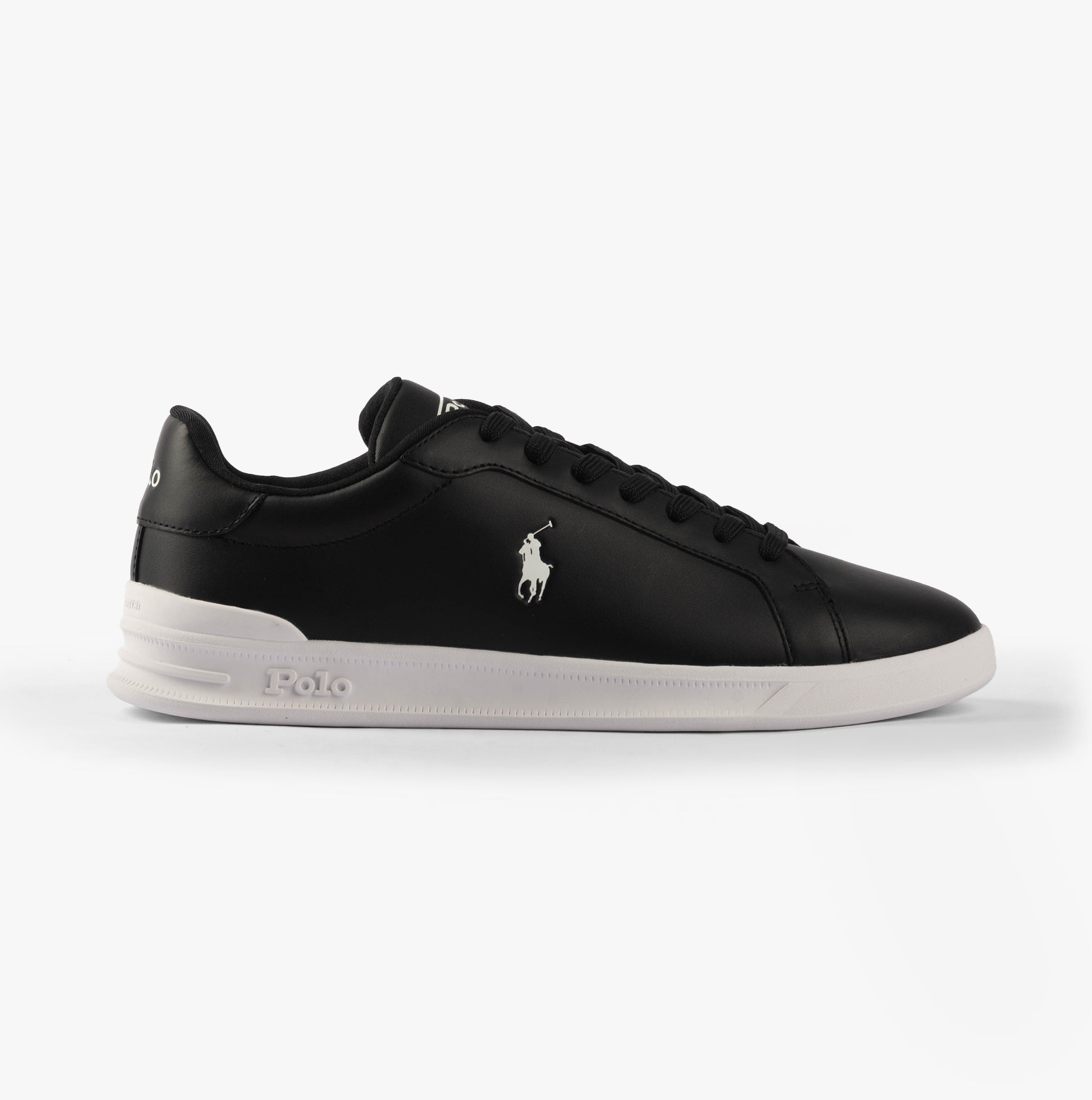 Polo Ralph Lauren HRT CT II Mens Trainers Black/White