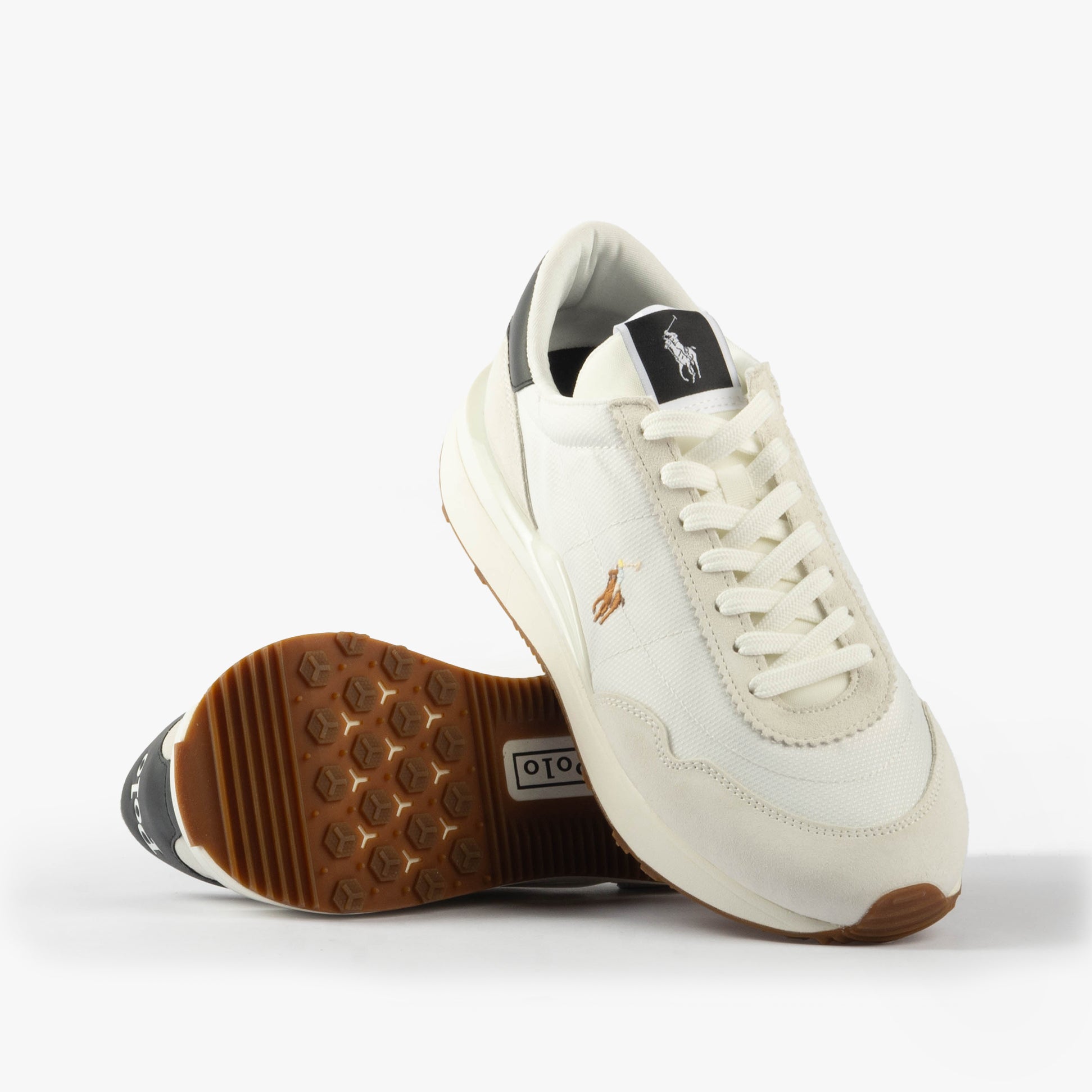 Polo Ralph Lauren TRAIN 89 Mens Trainers Deckwash White/Multi