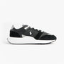Polo Ralph Lauren Train 89 V2 Mens Suede Panelled Trainer Black/White