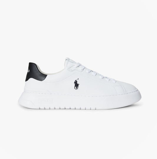 Polo Ralph Lauren RLITE COURT Mens Trainers White/Black