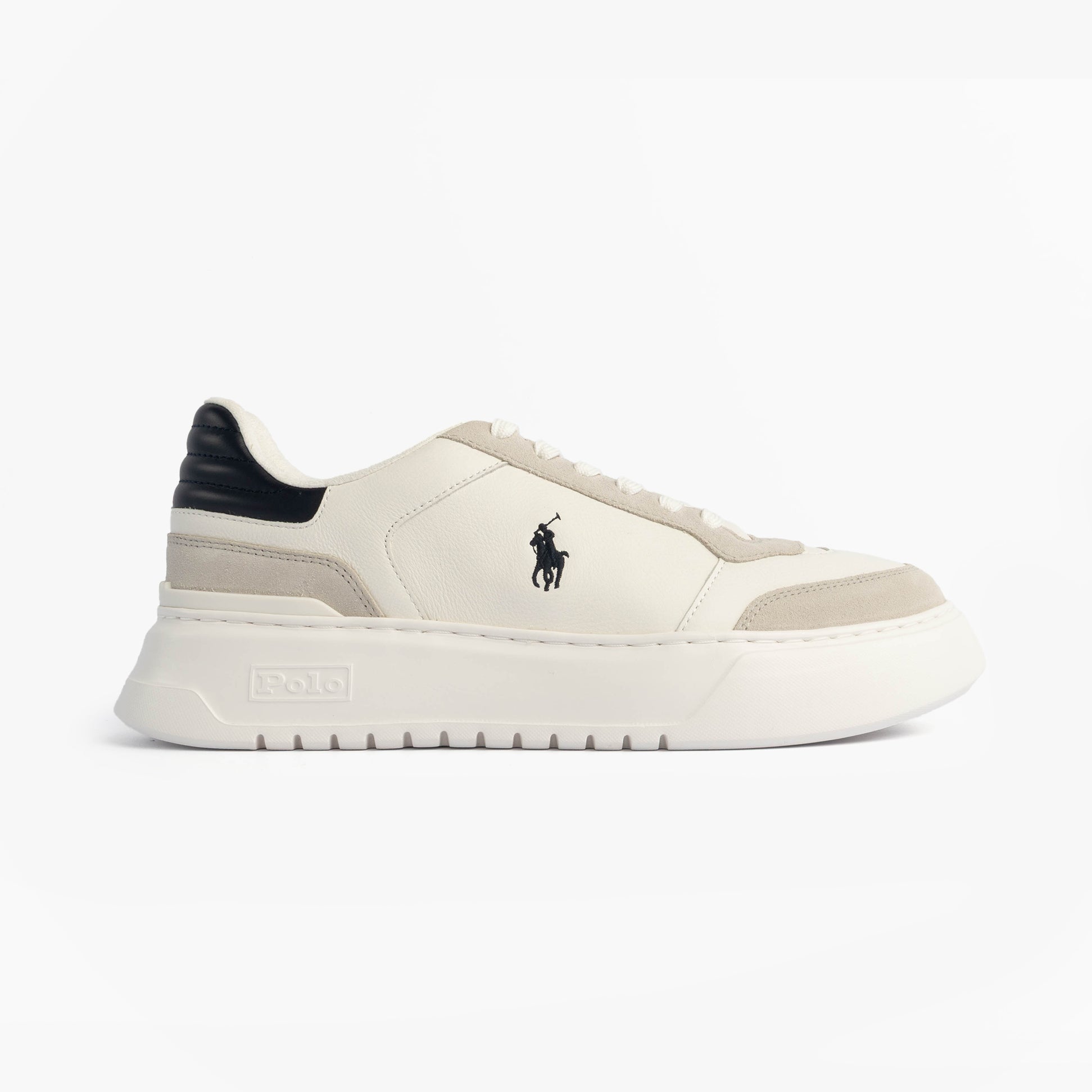 Polo Ralph Lauren RLITE SPORT Mens Trainers Deckwash White/Navy