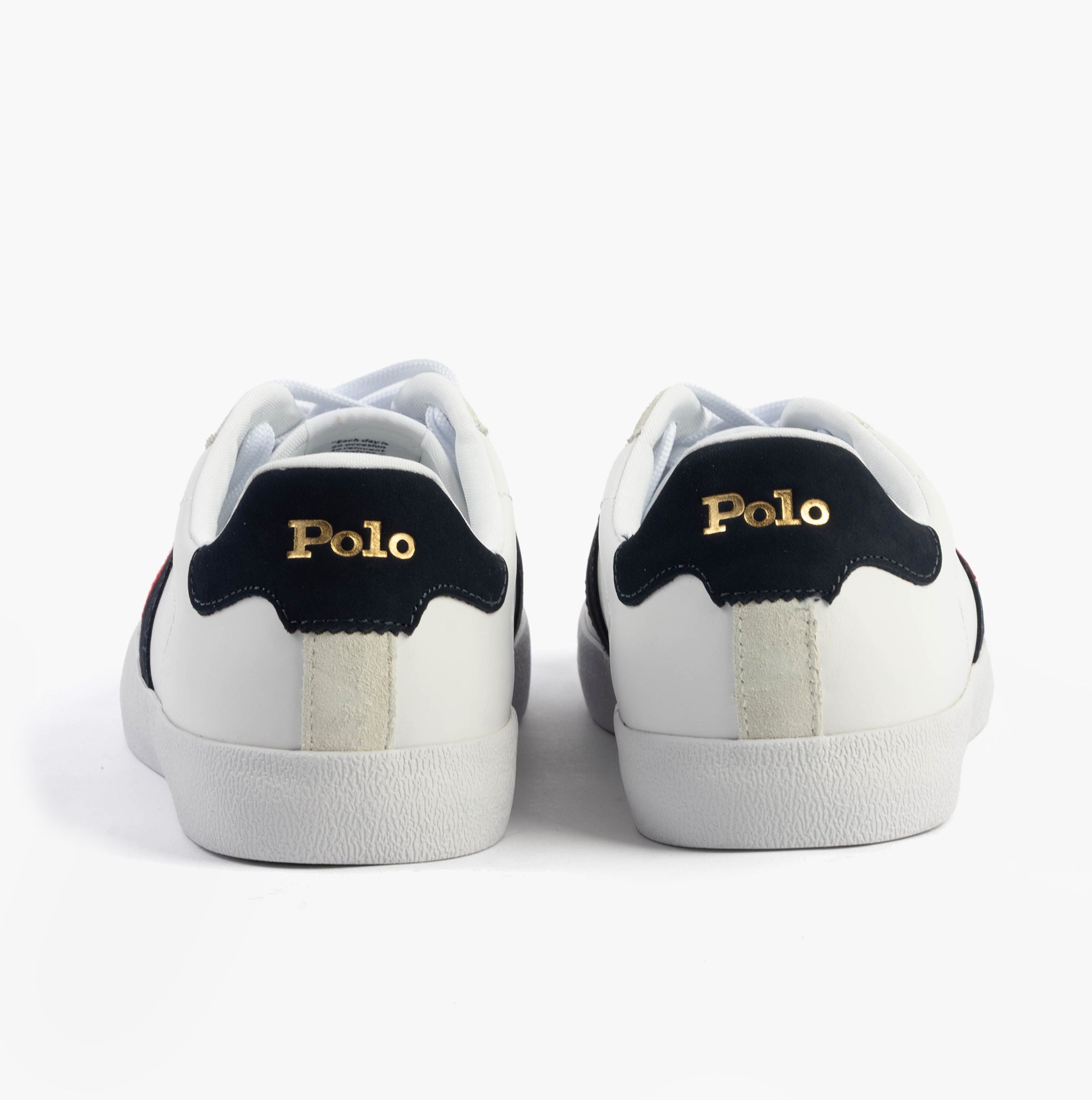 Polo Ralph Lauren COURT VLC II Mens Trainers White/Navy/Red