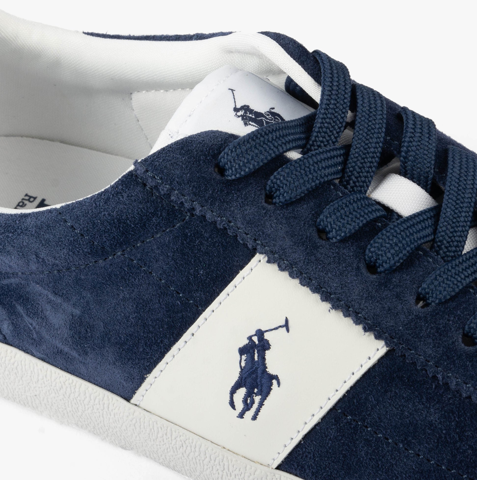 Polo Ralph Lauren COURT VLC Mens Trainers Navy