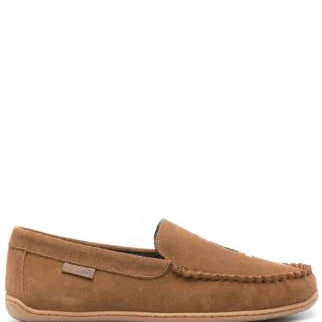 Polo Ralph Lauren BRENAN Mens Moccasin Slippers Brown