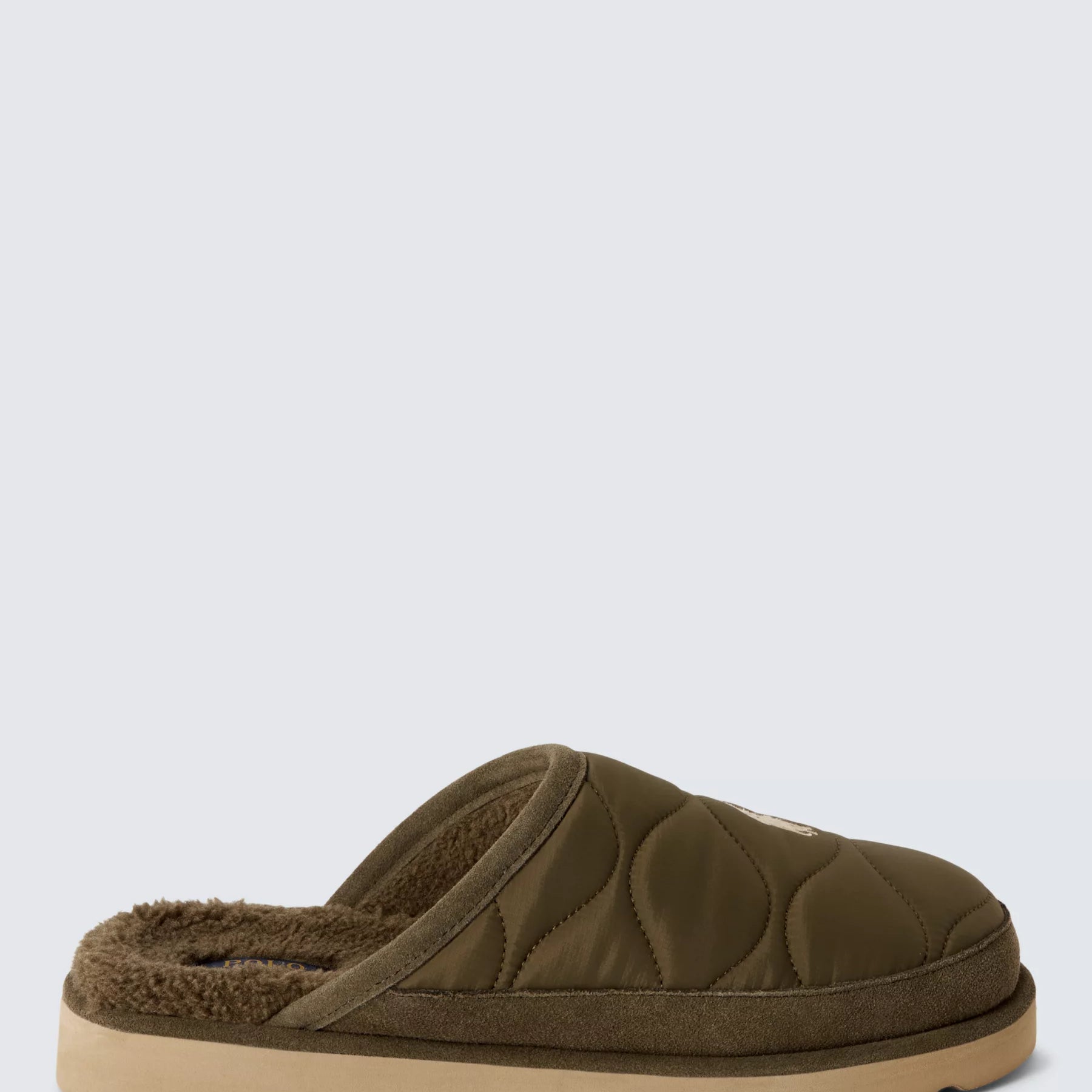 Polo Ralph Lauren READE SCUFF Mens Mule Slippers Olive