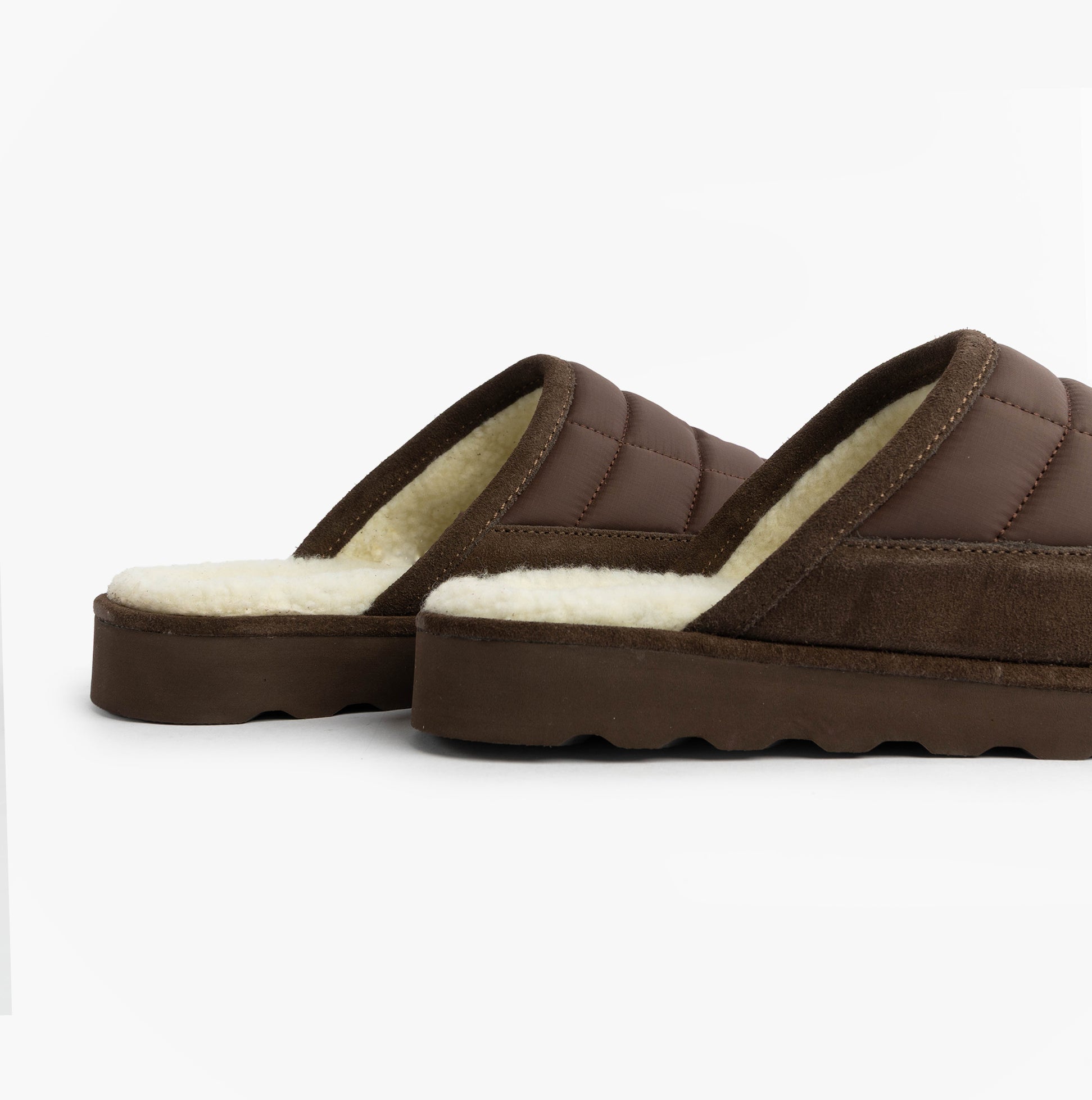 Polo Ralph Lauren READ SCFF II Mens Mule Slippers Brown/Cream