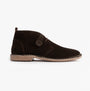Popps VESPA Unisex Desert Boots Dark Brown