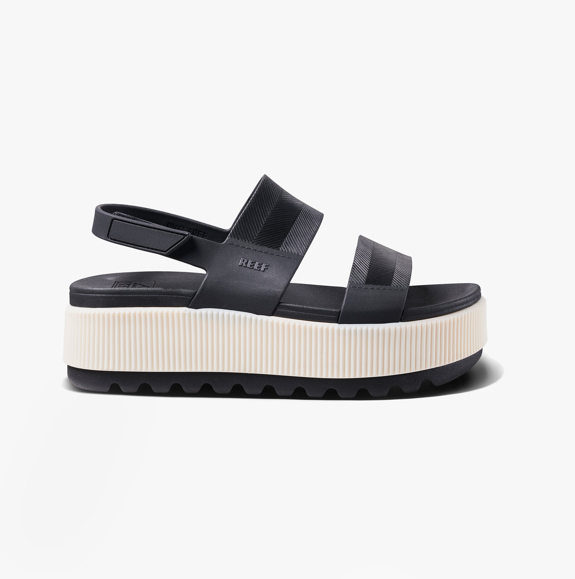 Reef WATER VISTA HIGHER Womens Sandals Black Vintage