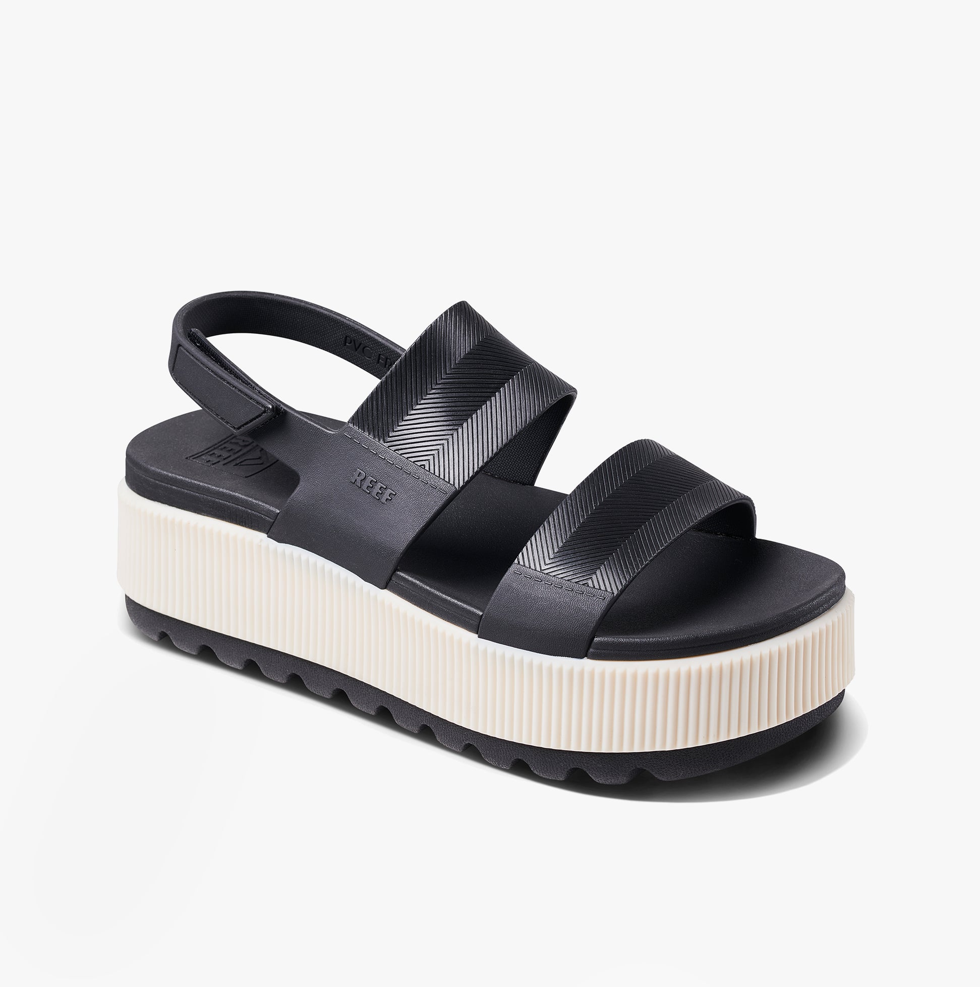 Reef WATER VISTA HIGHER Womens Sandals Black Vintage