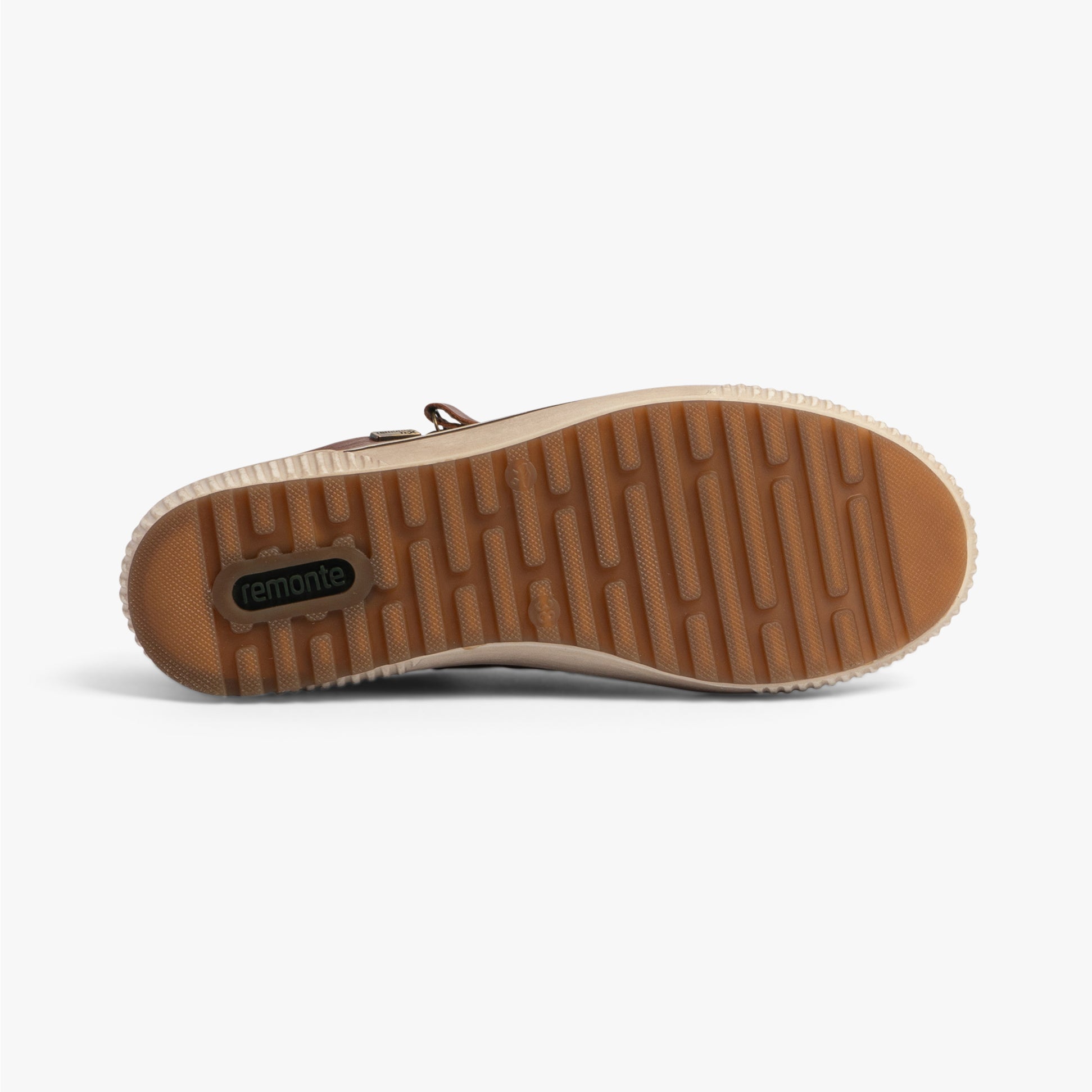 Remonte D0700-22 Womens Side Zip Casual Shoes Brown