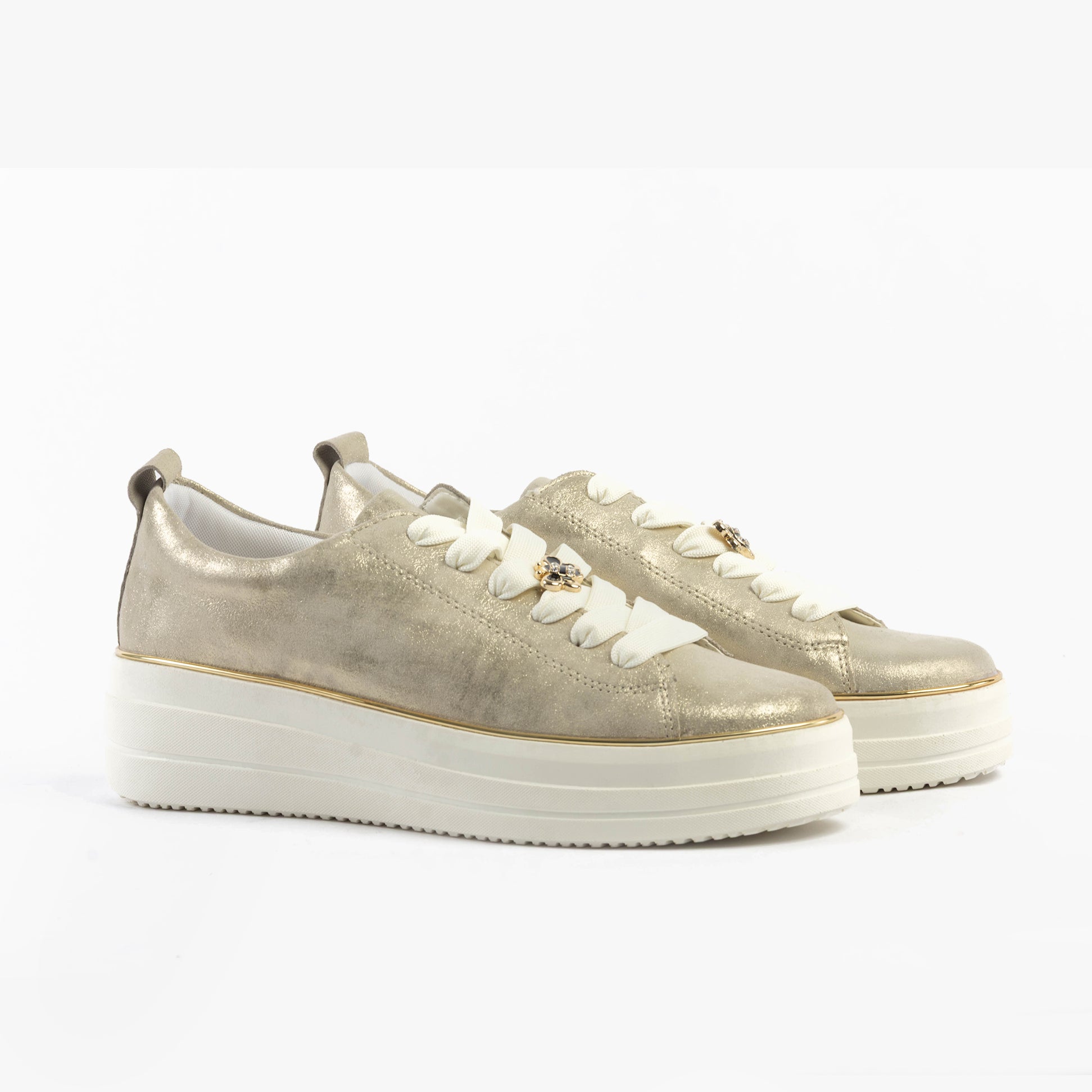 Remonte D1C03-60 Womens Trainers Gold