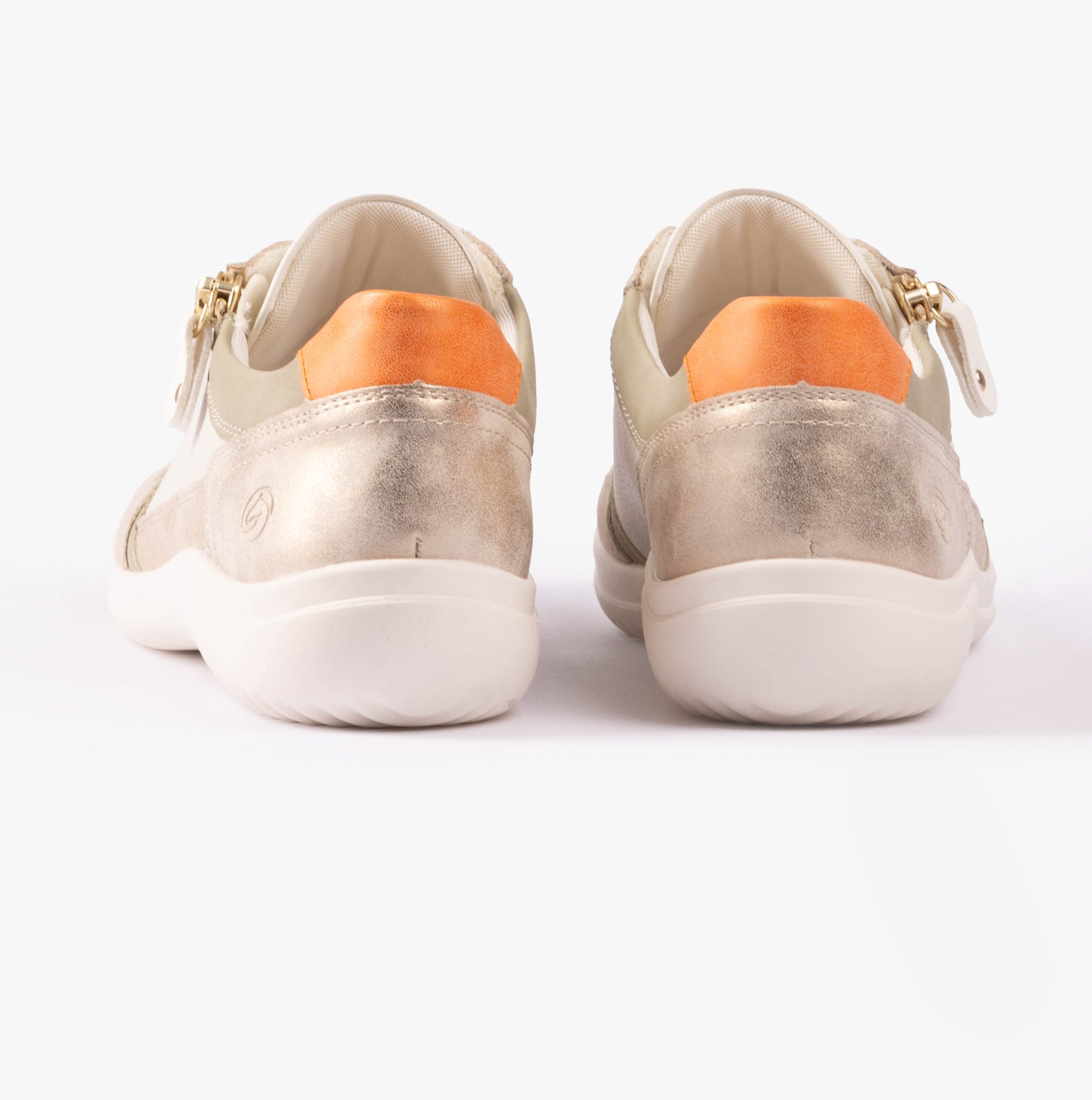 Remonte D1E06-80 Womens Shoes White Combination