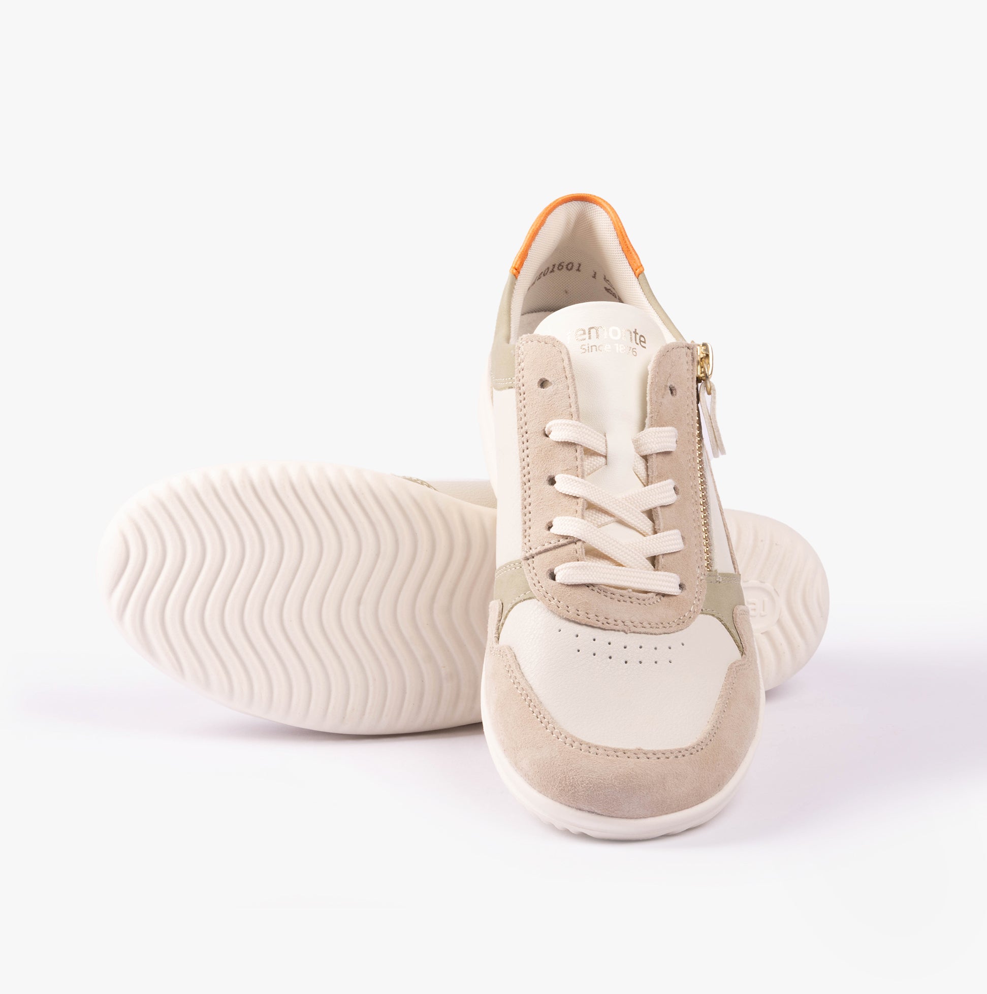 Remonte D1E06-80 Womens Shoes White Combination