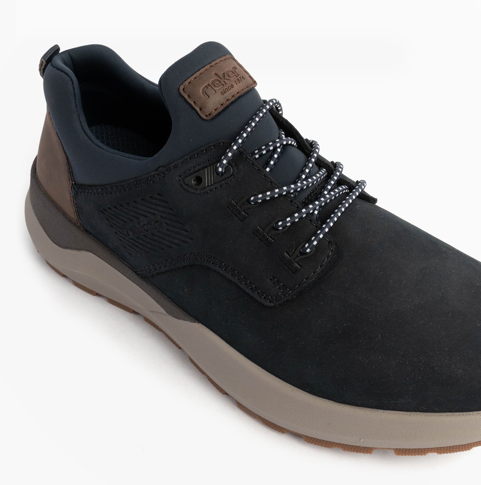 Rieker 06050-14 Mens Shoes Blue