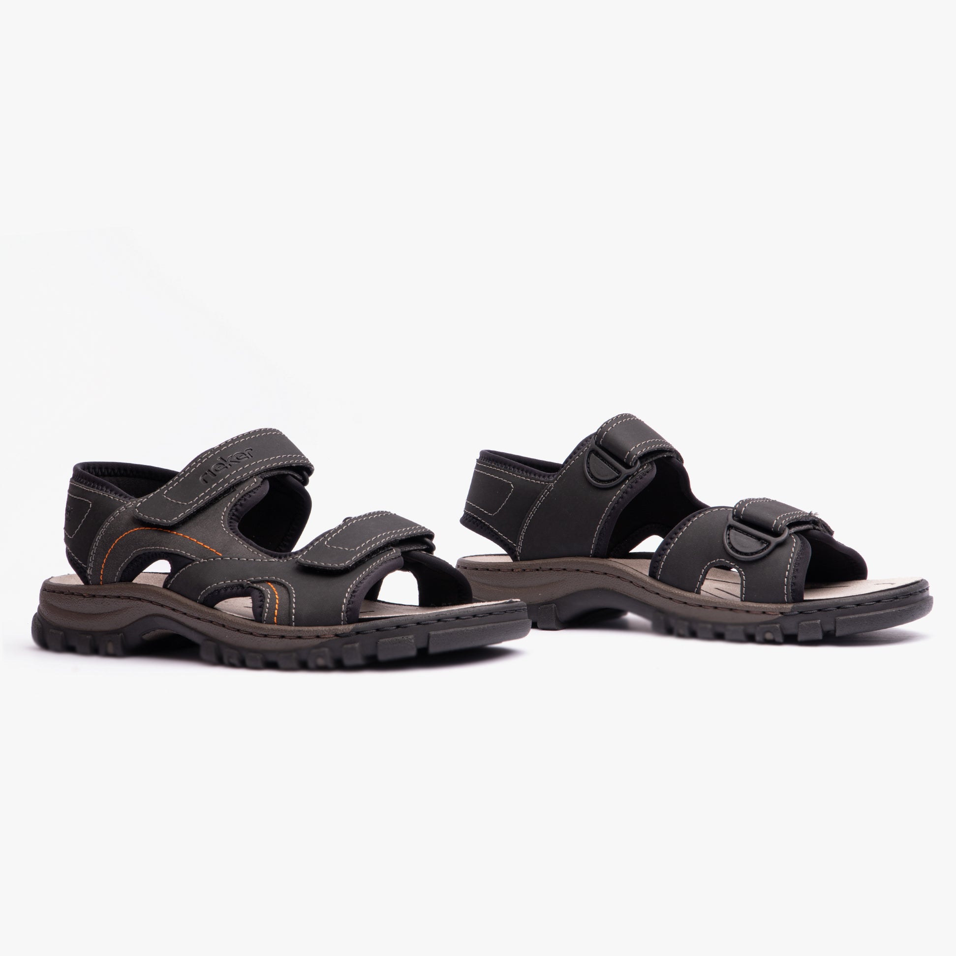 Rieker 25053-00 Mens Sandals Black