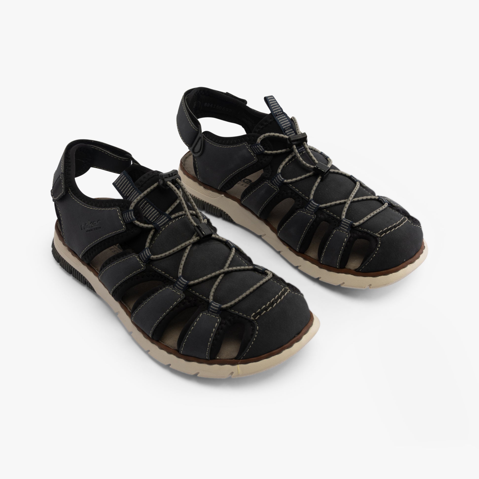 Rieker 25246-14 Mens Sandals Blue