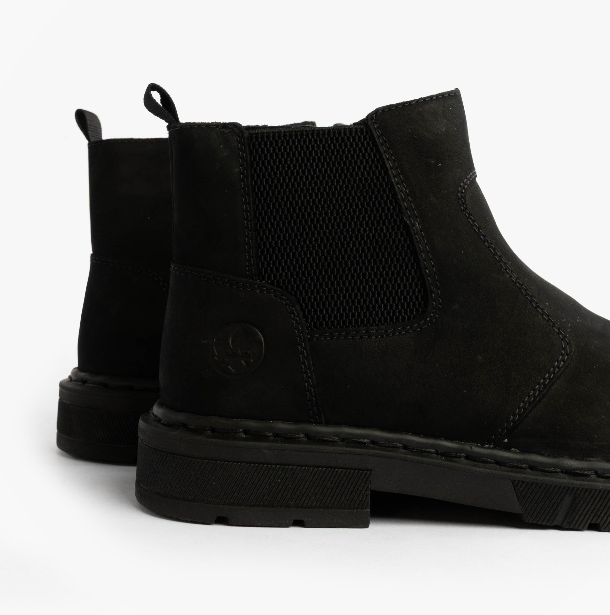 Rieker 31650-00 Mens Boots Black