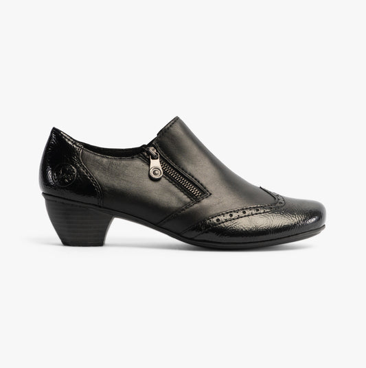 Rieker 41757-00 Womens Shoes Black