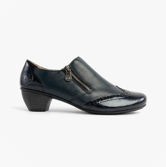 Rieker 41757-15 Womens Shoes Blue