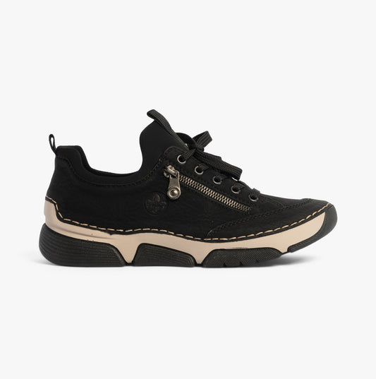 Rieker 45973-00 Womens Shoes Black