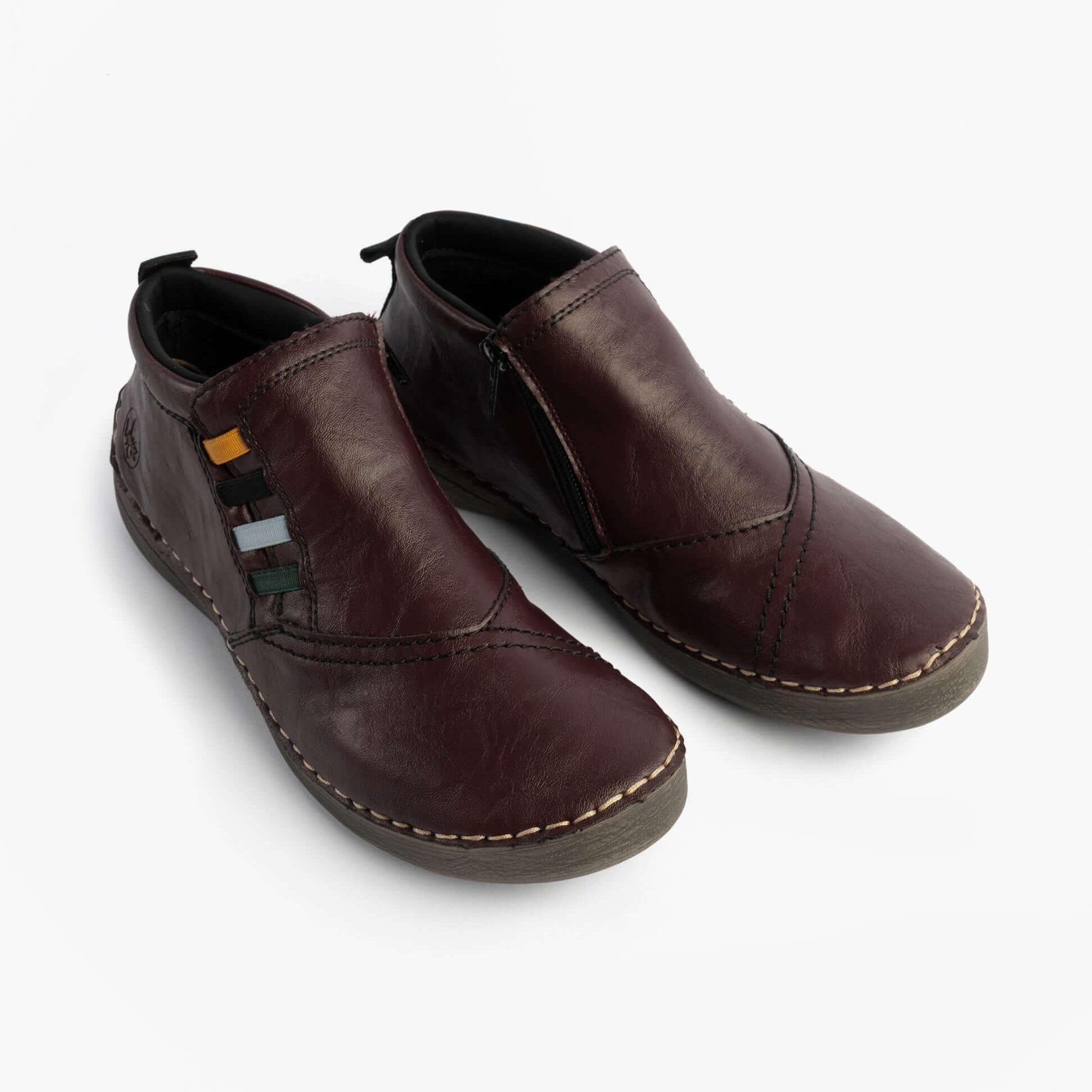 Rieker 52584-30 Womens Boots Red