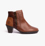 Rieker 57186-24 Womens Leather Boots Brown