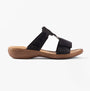 Rieker 60885-00 Womens Sandals Black