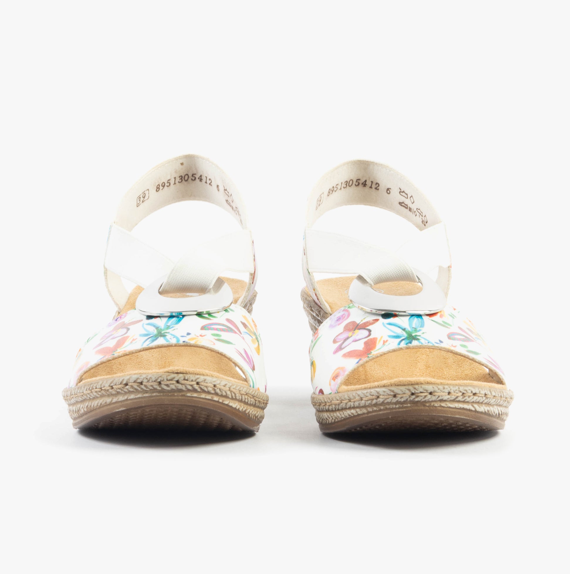 Rieker 624H6-91 Womens Sandals Multi