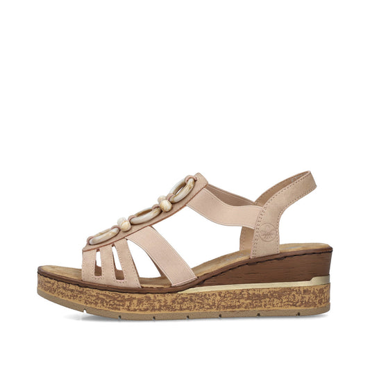 Rieker 63778-31 Womens Sandals Pink