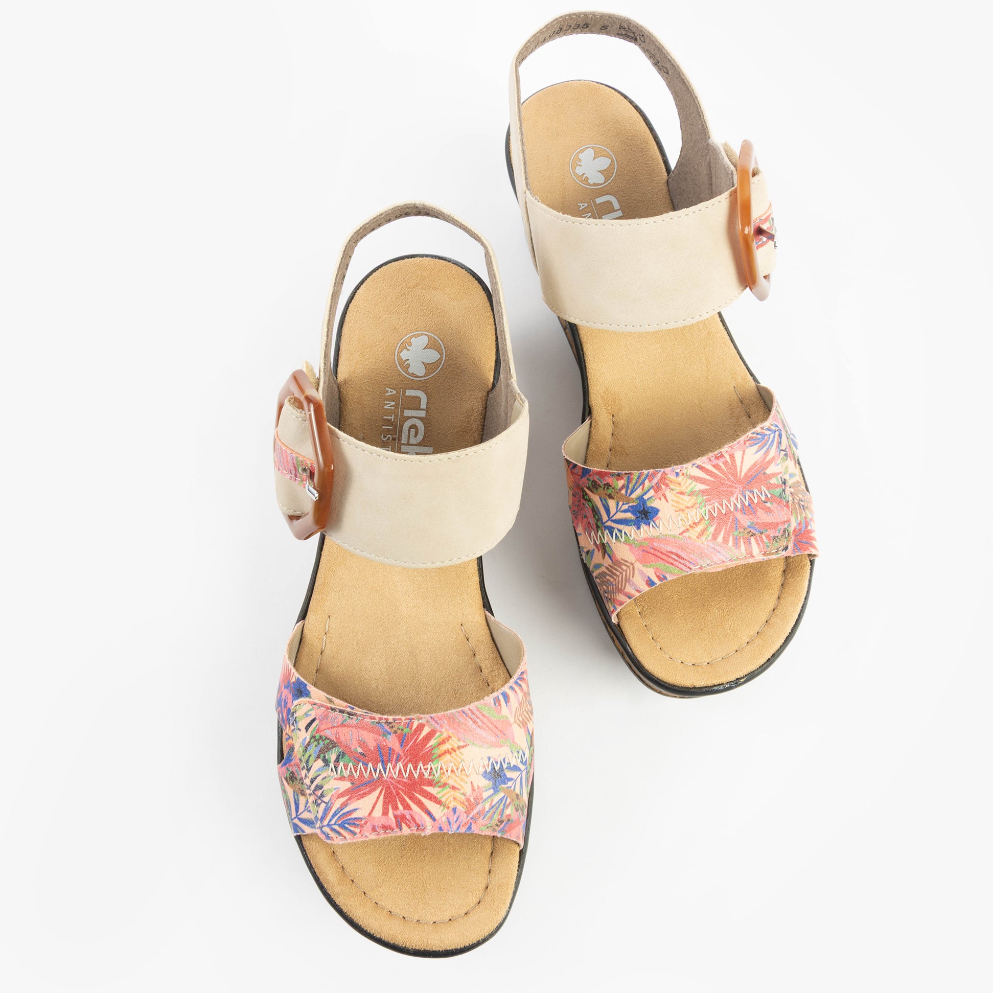 Rieker 68176-91 Womens Sandals Multi