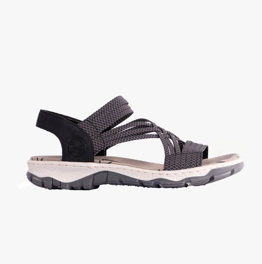 Rieker 68888-14 Womens Sandals Blue