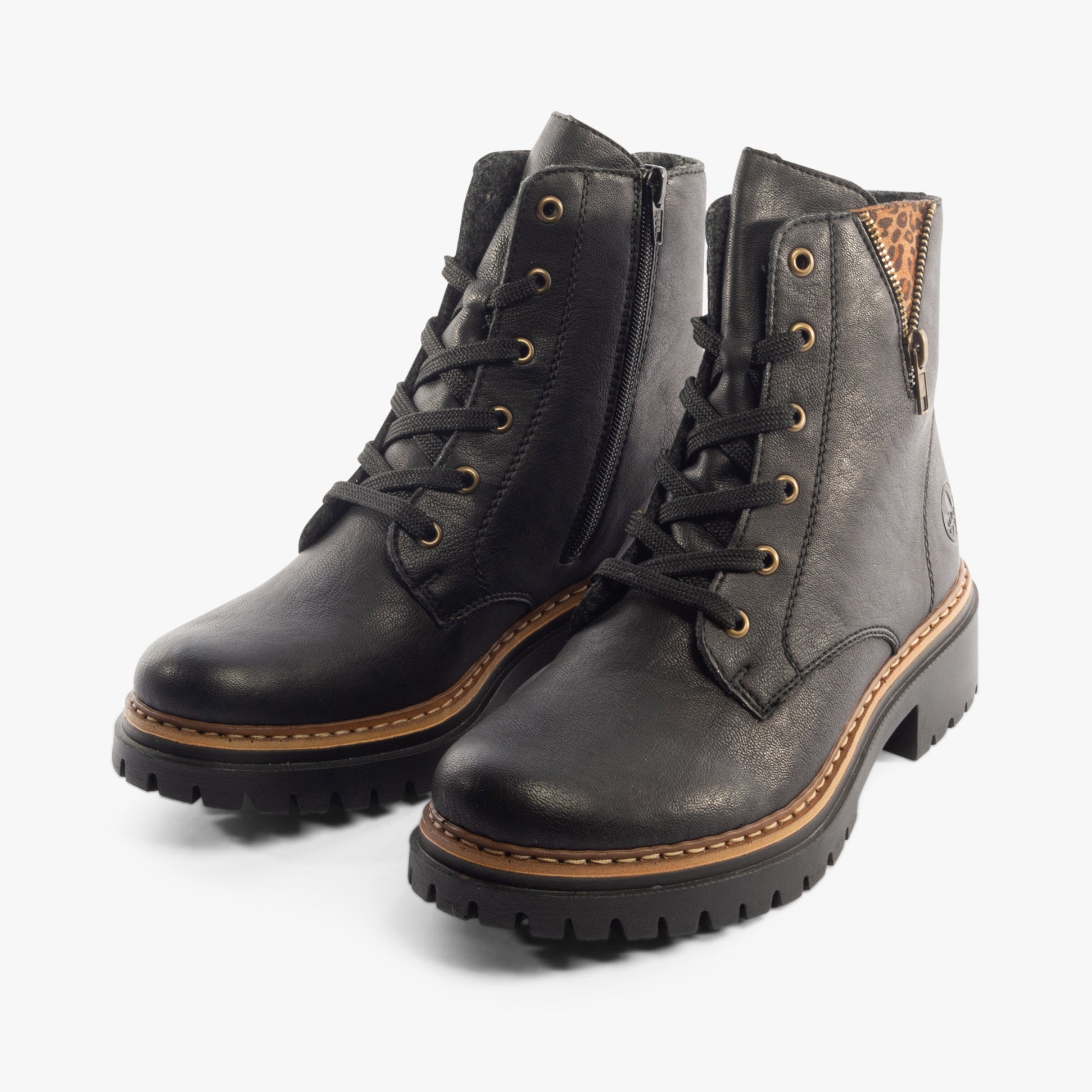 Rieker 72617-00 Womens Boots Black