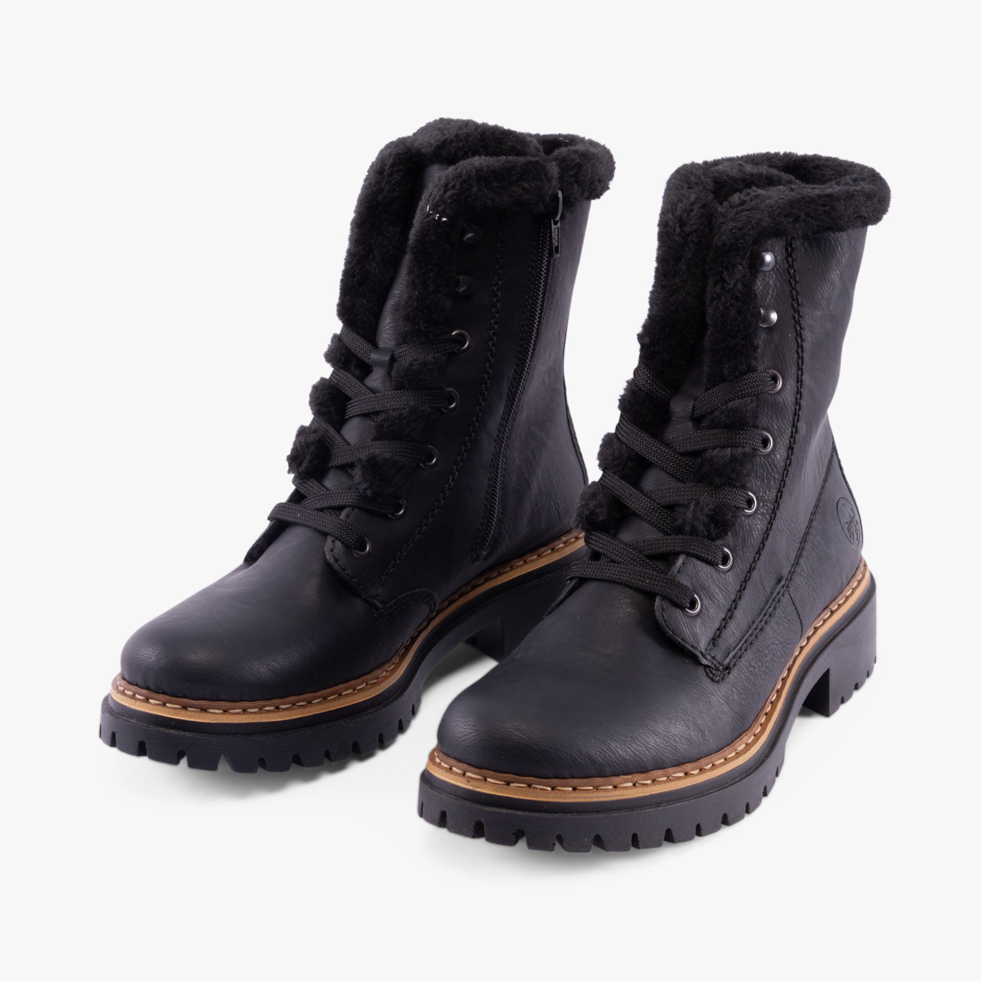 Rieker 72625-00 Womens Boots Black