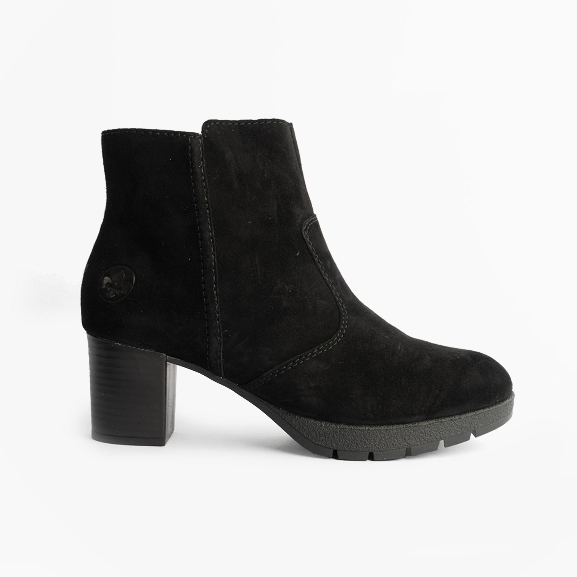 Rieker 77665-00 Womens Boots Black