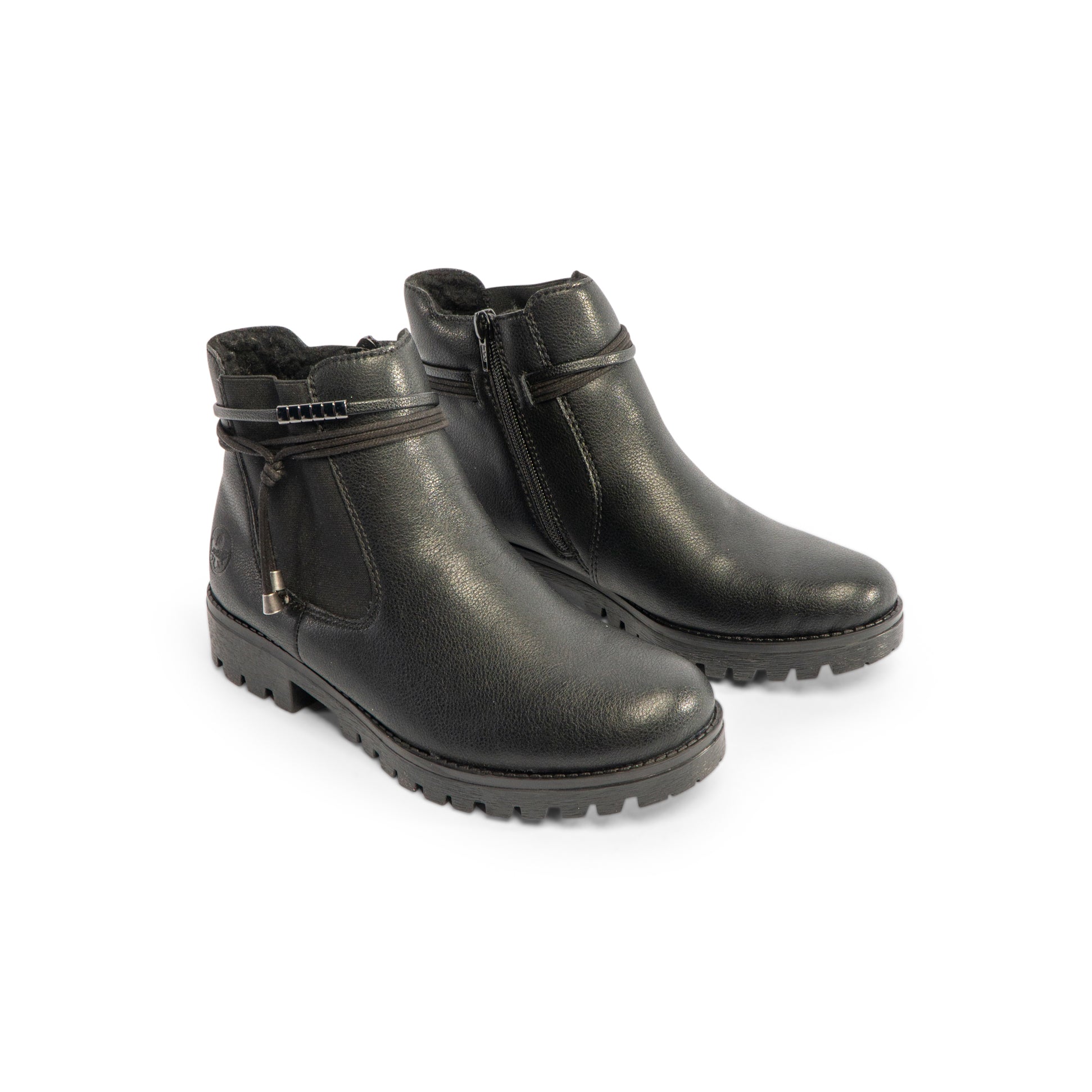 Rieker 78565-00 Womens Boots Black