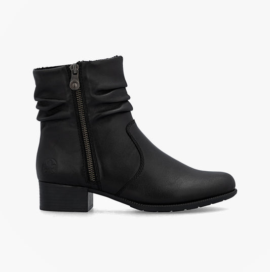 Rieker 78656-00 Womens Boots Black