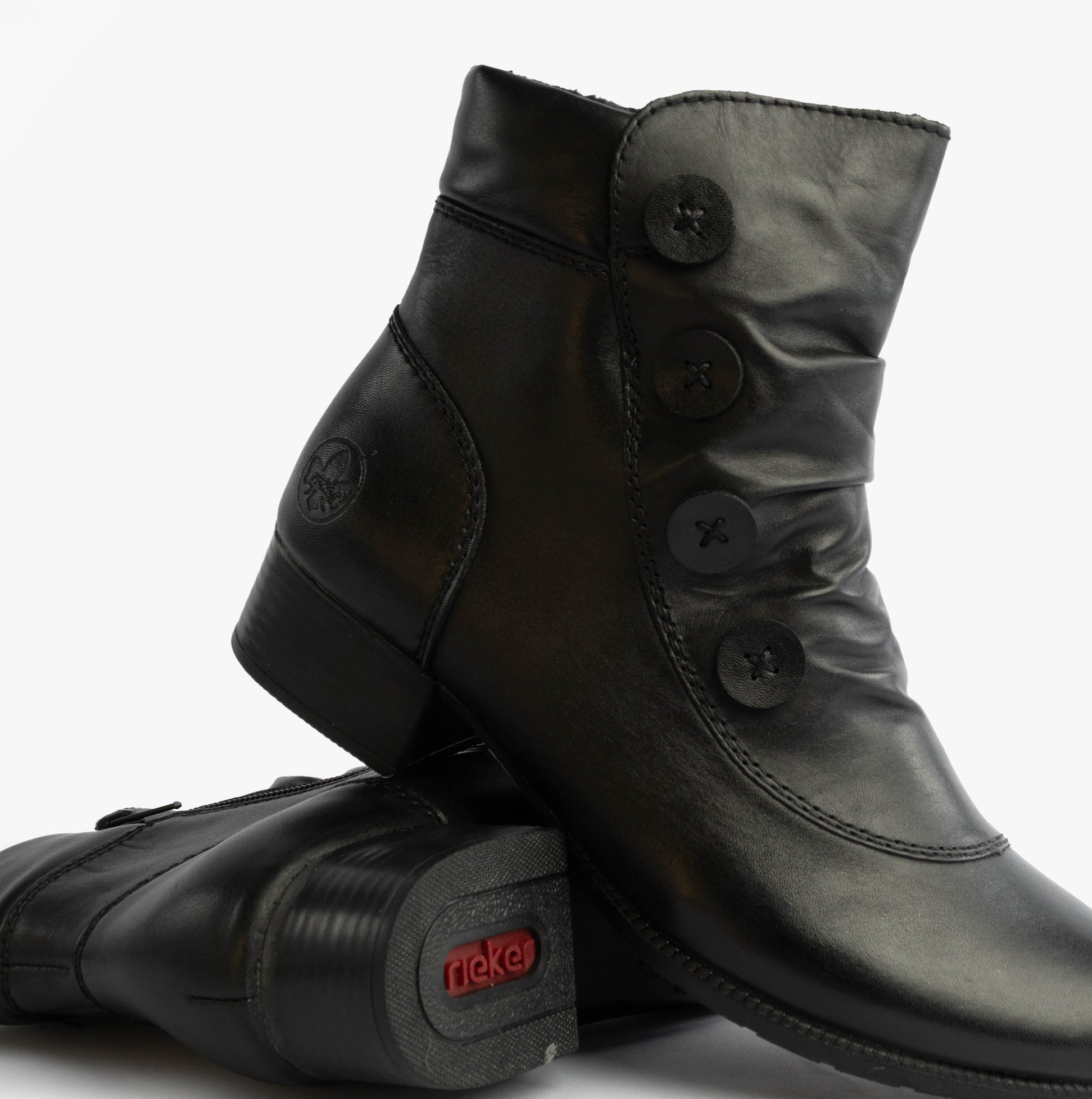 Rieker 78659-00 Womens Boots Black