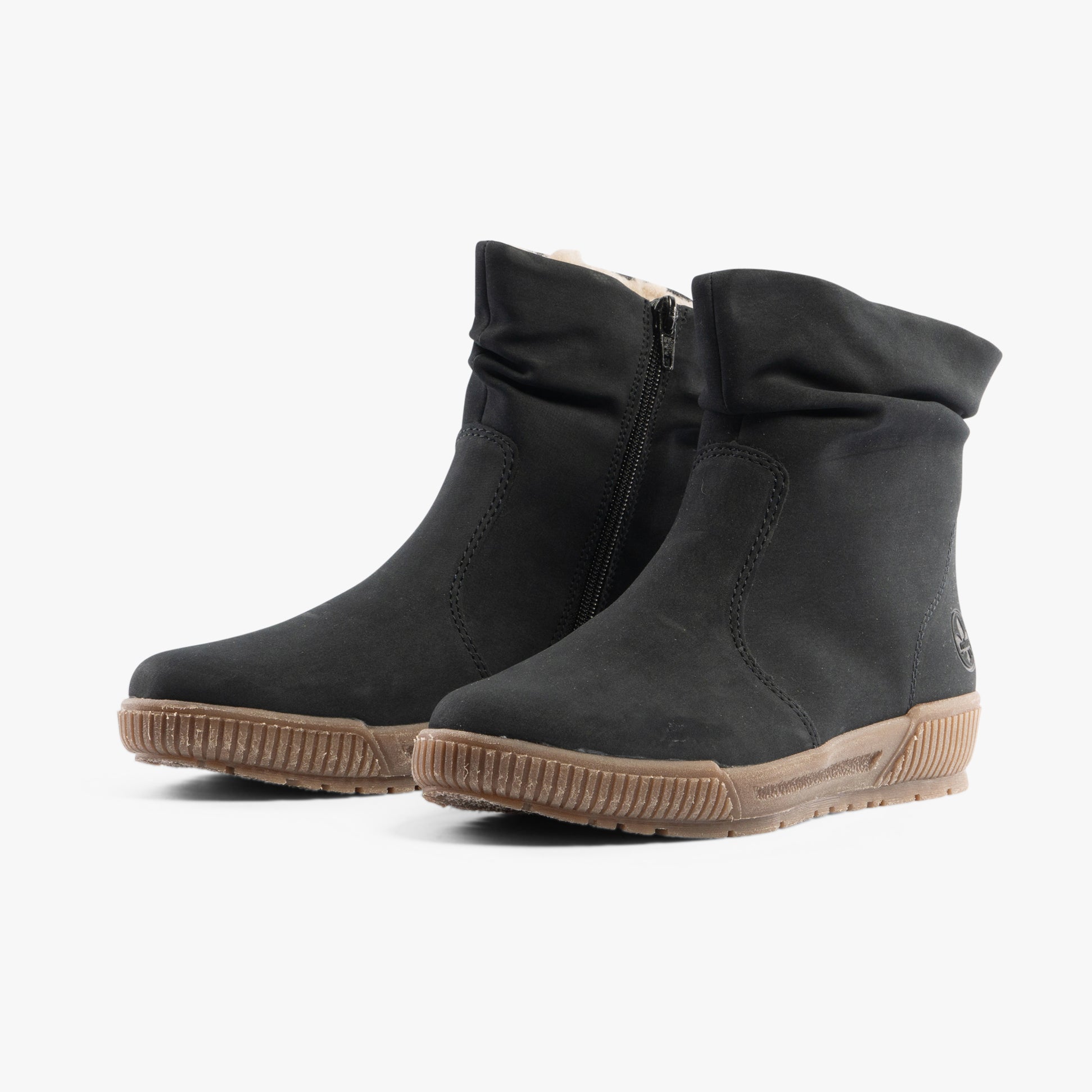 Rieker N0760-14 Womens Boots Blue