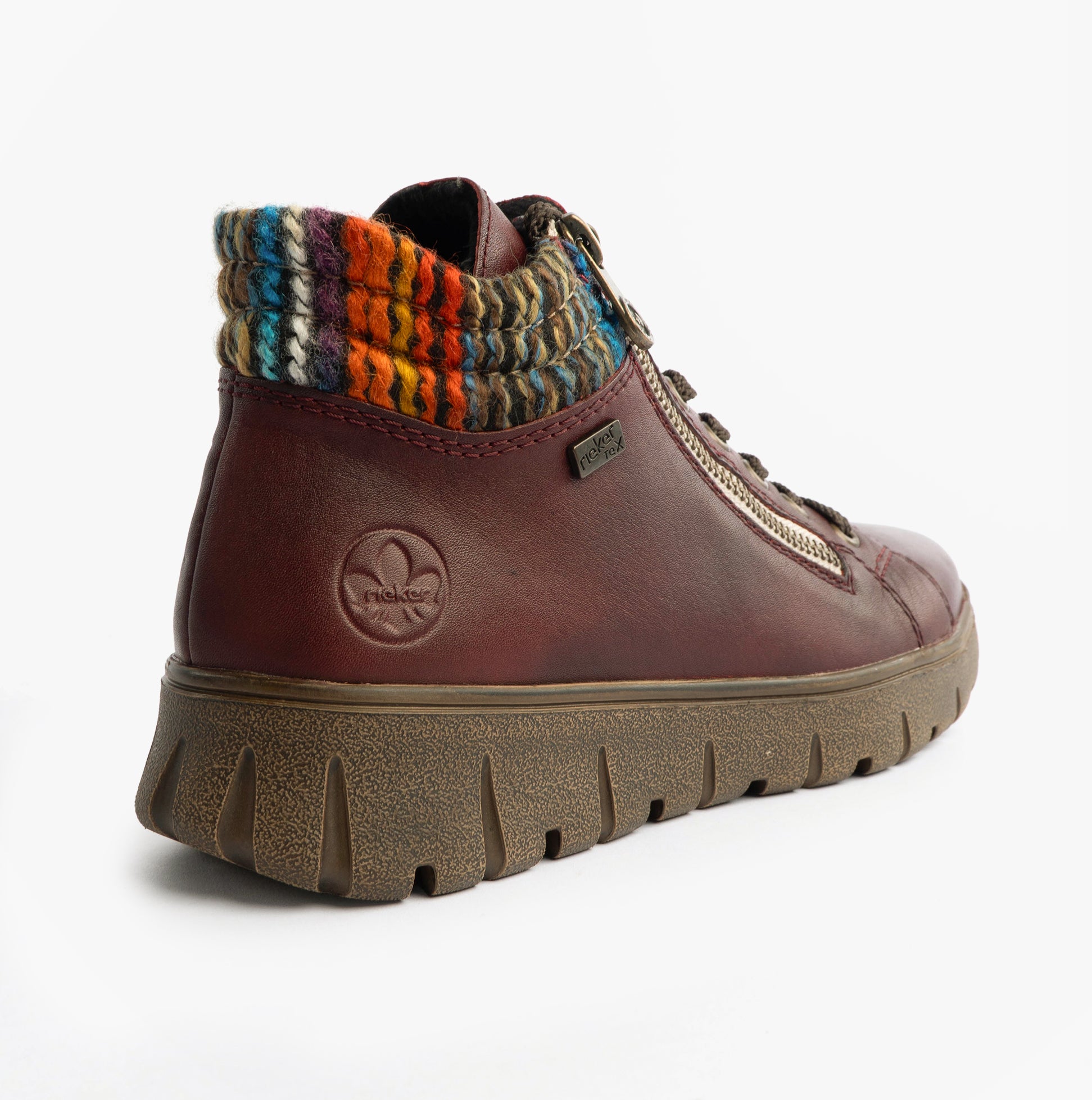 Rieker N1305-35 Womens Boots Red