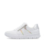 Rieker N1313-80 Womens Shoes White